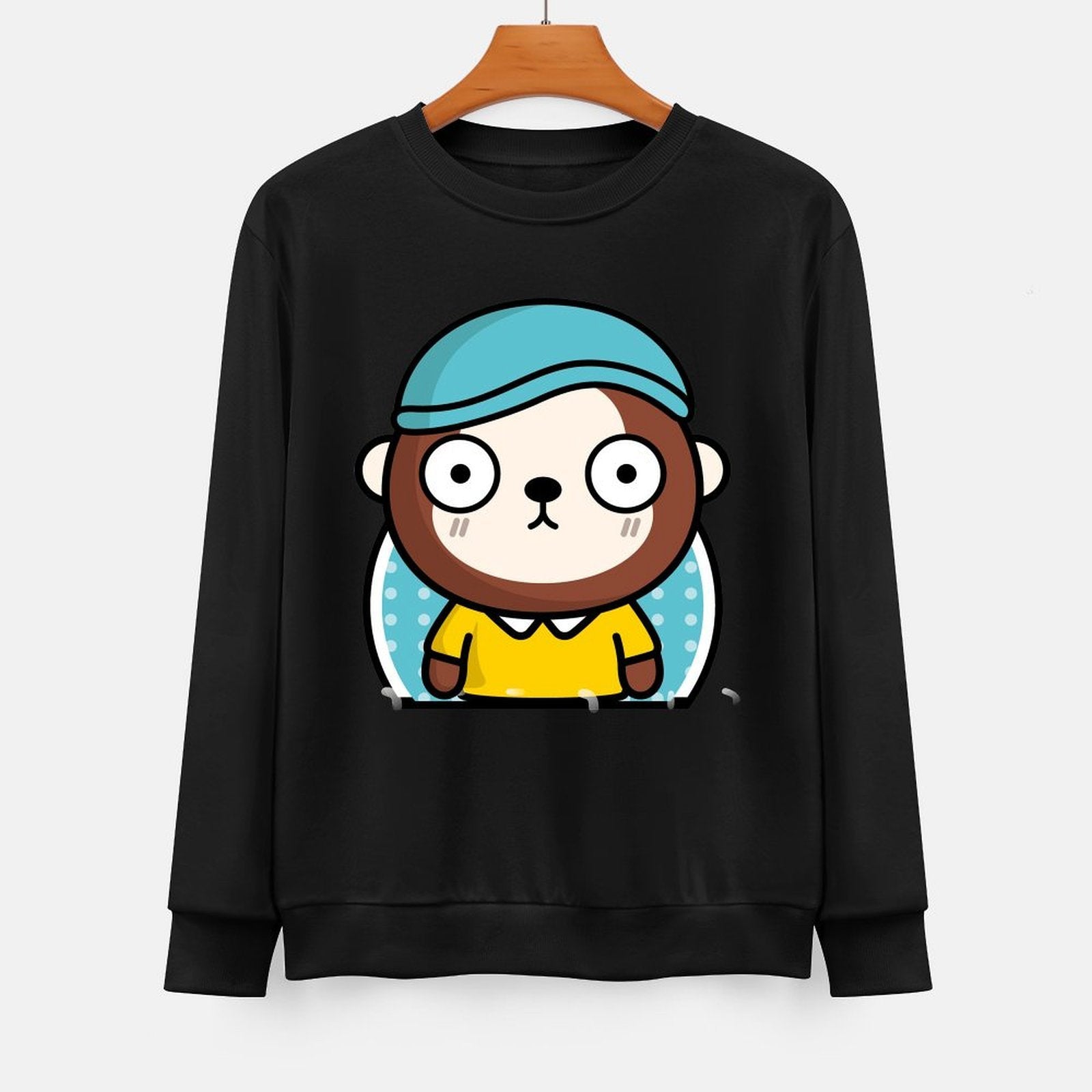 Front Patterned Long Sleeve TopVibrant Colors Reliable